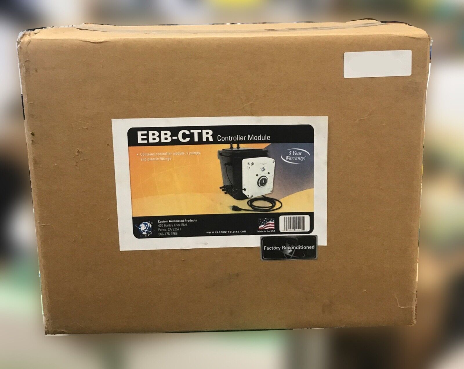CAP EBB-CTR Ebb and Flow Controller for Hydroponics Bucket System controller