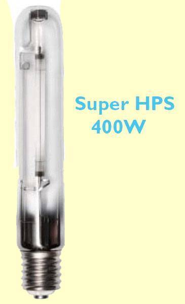 Advanced 400w Super HPS (High Pressure Sodium) Grow Light Bulb HID Hydroponics