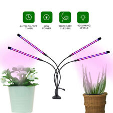 4 Head LED Grow Lights Plants Hydroponics Full Spectrum Plant Growing Lamp Light picture