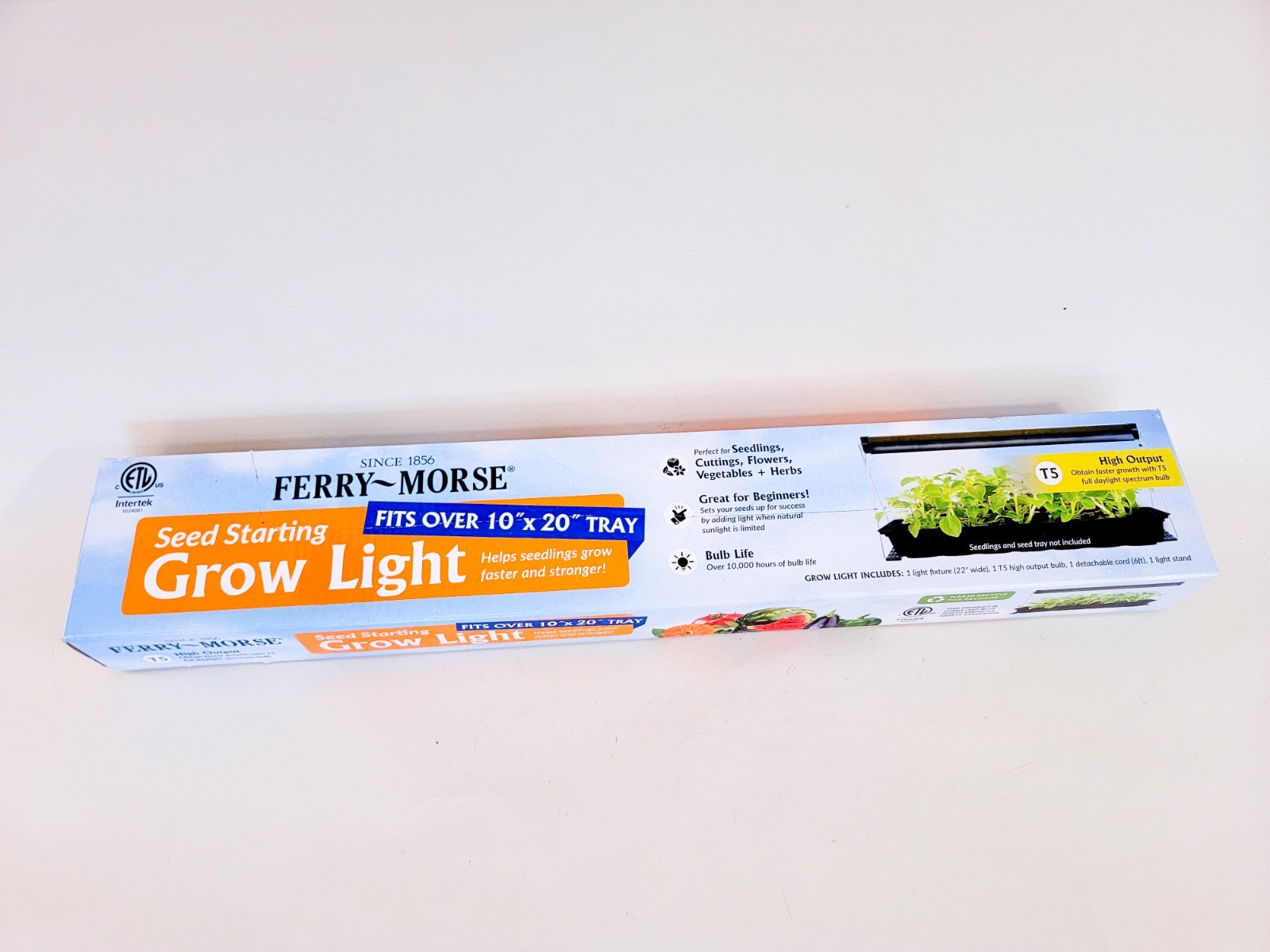 2 (Two) Ferry Morse Seed Starting Grow Light 22\
