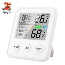 Digital LCD Humidity Meter Hygrometer Thermometer Temperature For Indoor picture