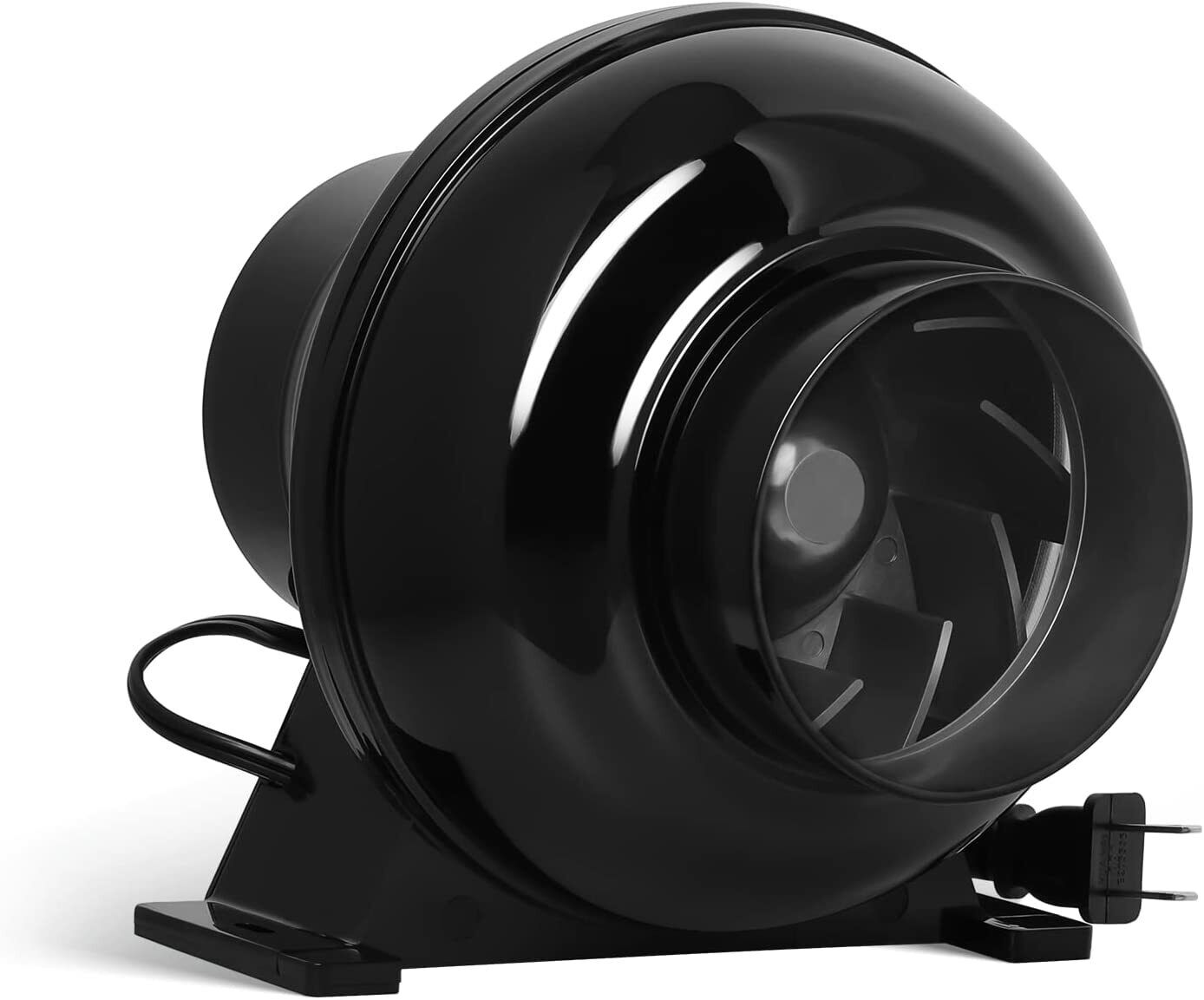 iPower 4 inch Inline Duct Ventilation Fan Vent Blower for Hydroponics Grow Tent