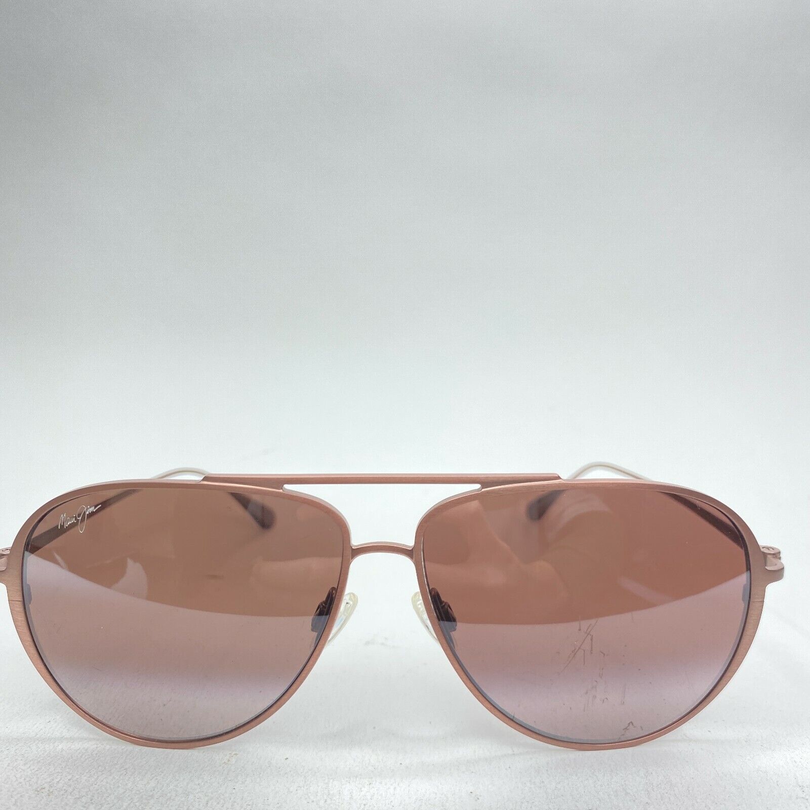 Maui Jim EBB & FLOW Rose Burgundy frame Polarized Ruby Lens Sunglasses 485C