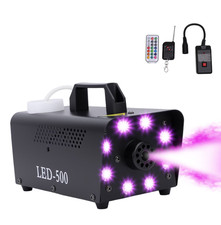 Máquina de Humo 500W 13 Luces LED 2000CFM Control Remoto Fiesta Halloween Escena picture