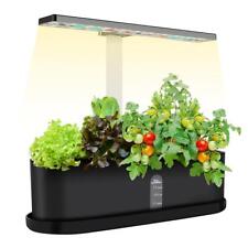 Hydroponics Growing System Indoor Herb Garden Starter Kit w/ LED Grow Light Home picture