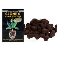 Clonex Clone Solution 20ml + Root Riot Cubes | Propagation Kit | Pick Quantity picture