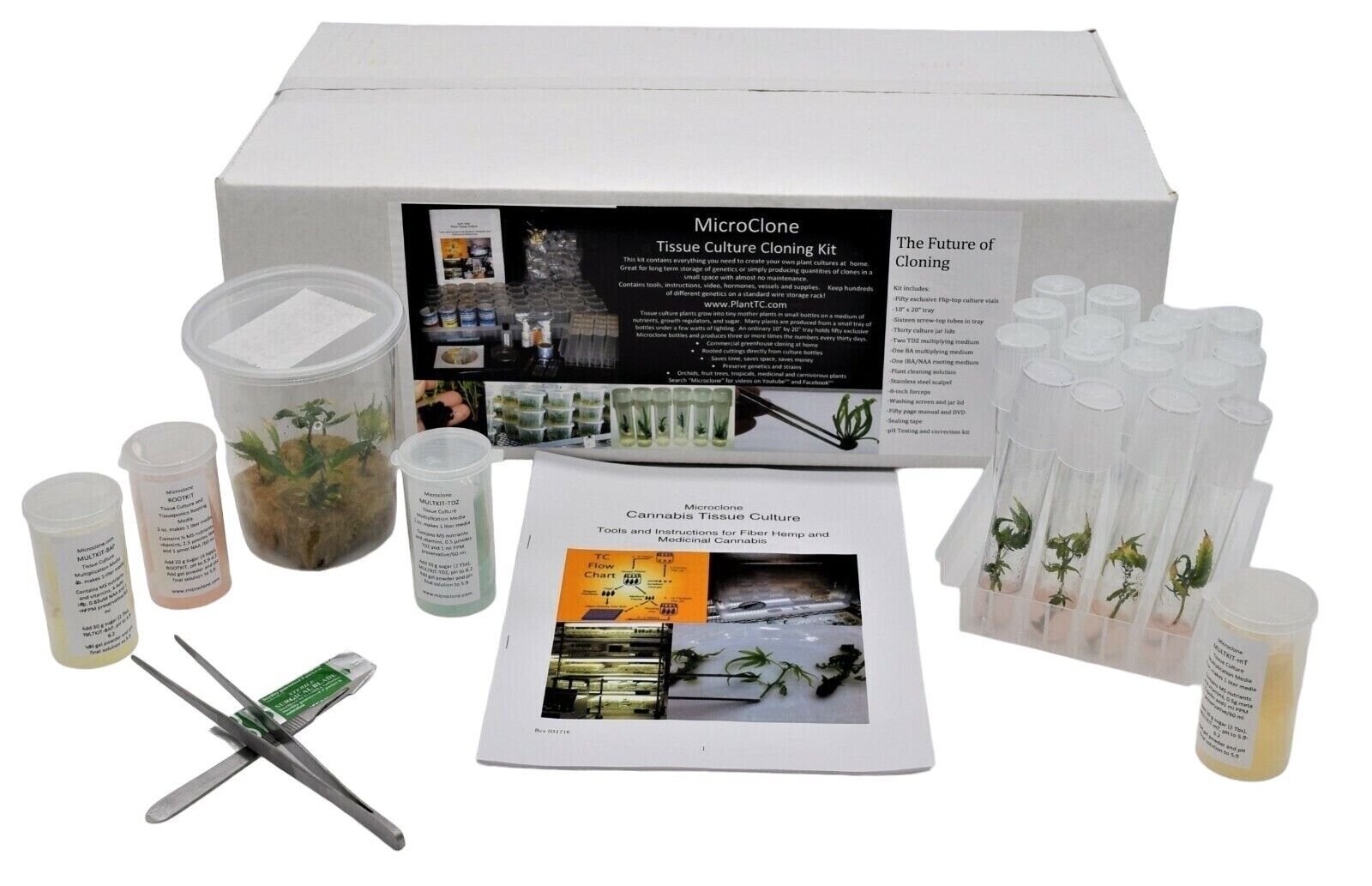 Cannabis Cloning Kit-Cloning Machine - Microclone Cannabis Tissue Culture