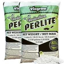 Perlite White Planting Soil Organic Additive Growing Medium 59.8qt/2-1cu ft Bags picture