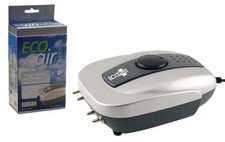 EcoPlus Supreme Air Pump 4 Outlet – 640 L/H (143 GPH) Quiet Hydroponic 8W picture