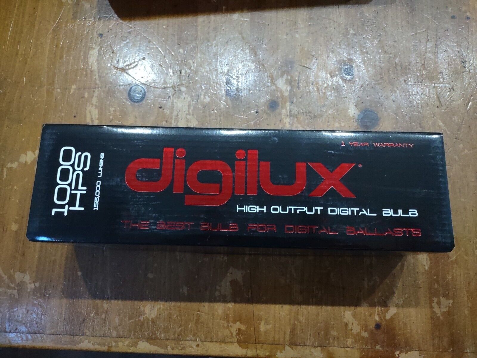 (8)Grow Bulb Digilux High Output Digital Bulb 1000HPS - 155,000 LUMENS Lot Of 8 