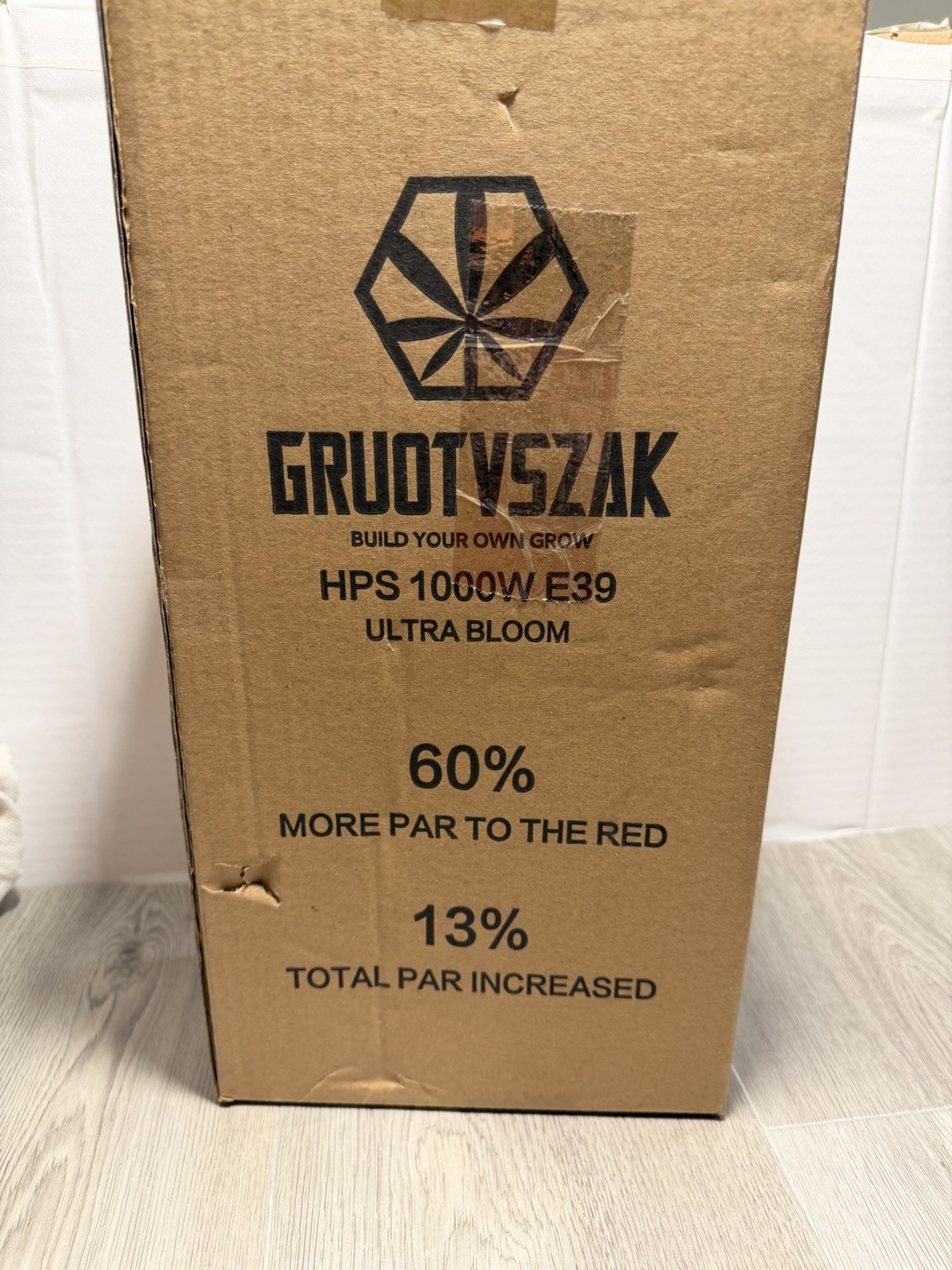 HPS 1000 Watt Grow Light Bulb E39 60% Increases on RED Spectrum 1 Bulb 