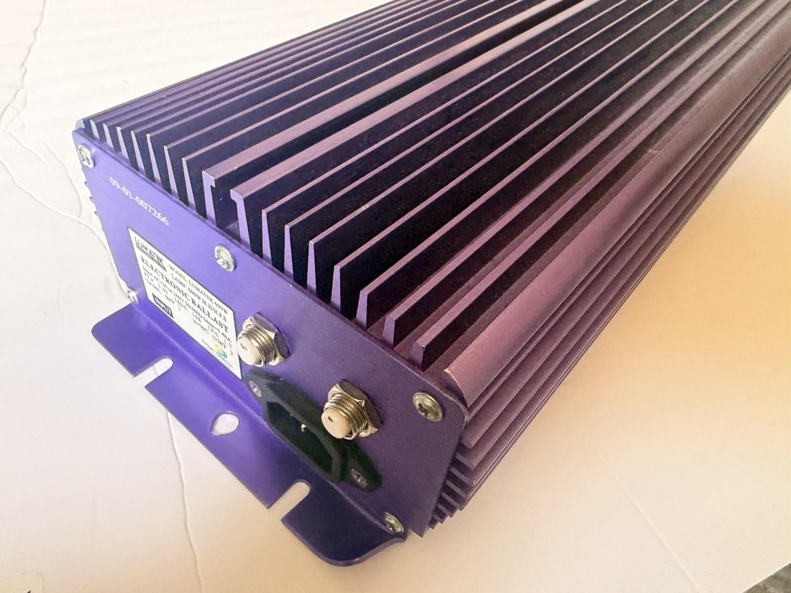 Lumatek 600 Electronic Ballast 600W HPS Grow Light Hydrofarm 240V Only 50/60Hz
