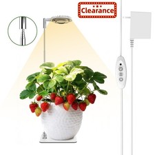 12W Grow Light for Indoor Plants Seeds Succulent Desktop Pot Plant Light Timer picture