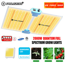 Phlizon PL-2000W Plant LED Grow Lights Dimmable Full Spectrum Indoor Lamp Flower picture