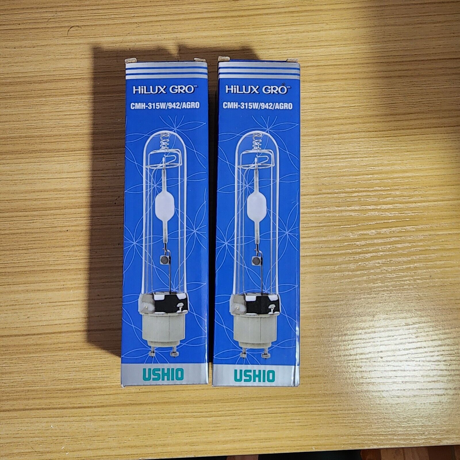 Ushio HiLux Gro 315W/942/AGRO Ceramic Metal Halide 4200K Lamp -CMH light bulb