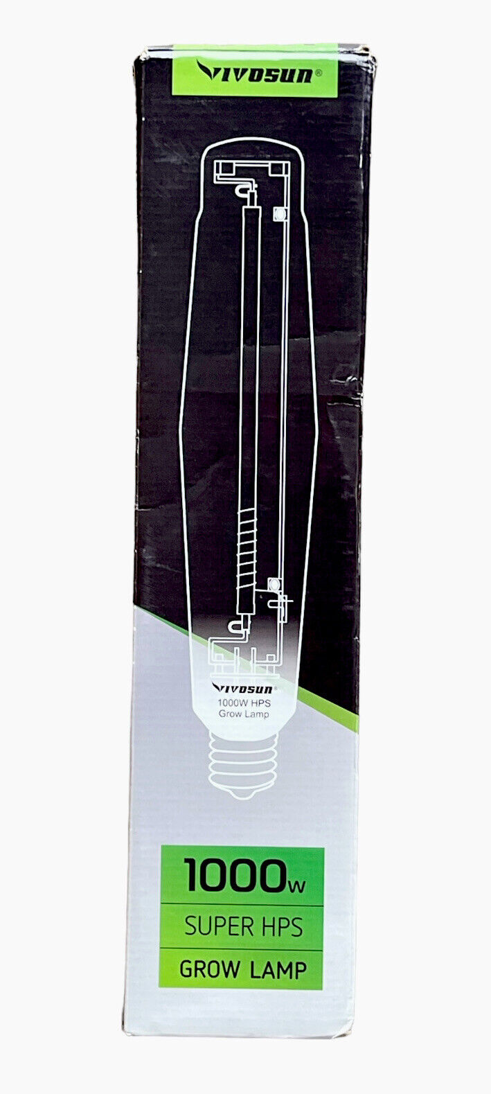 VIVOSUN 1-PACK 1000W SUPER HPS High Pressure Sodium Grow Lamp Bulb Super Lumens 