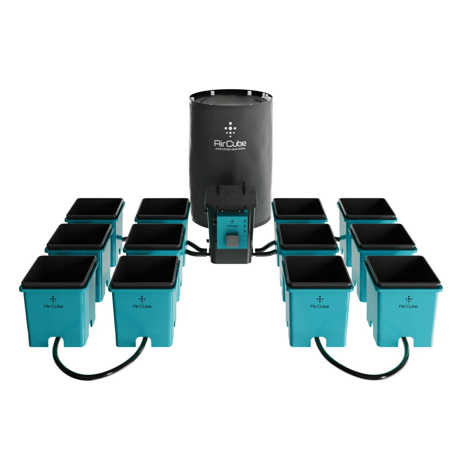 AirCube Active Oxygen Ebb & Flow Grow System - 12 Site