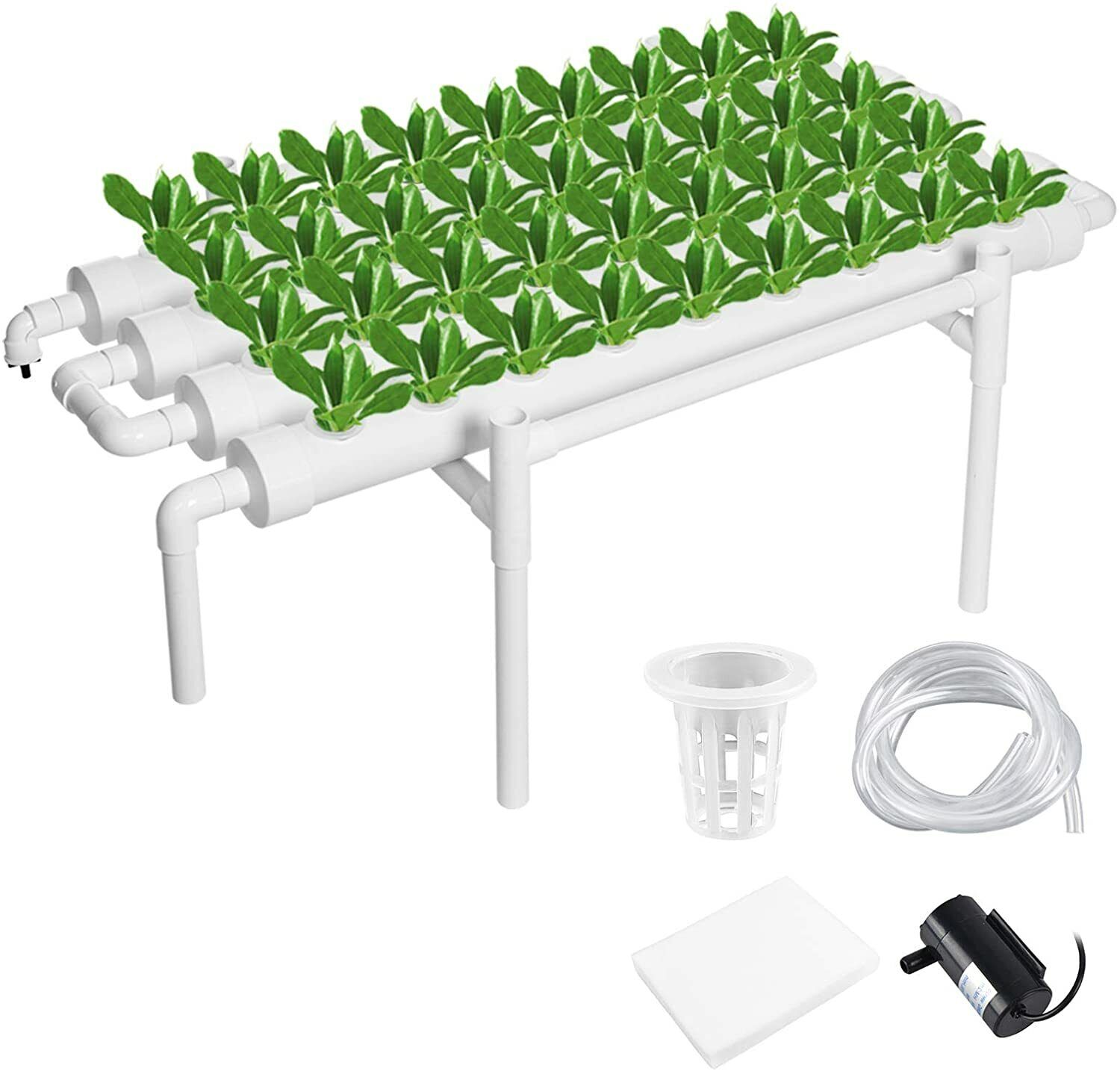 1-layer hydroponic site planting kit 36 planting sites garden plant system