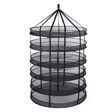 TopoGrow Hanging Mesh Herb Drying Rack Black Mesh Dry Net for Storage Seeds picture
