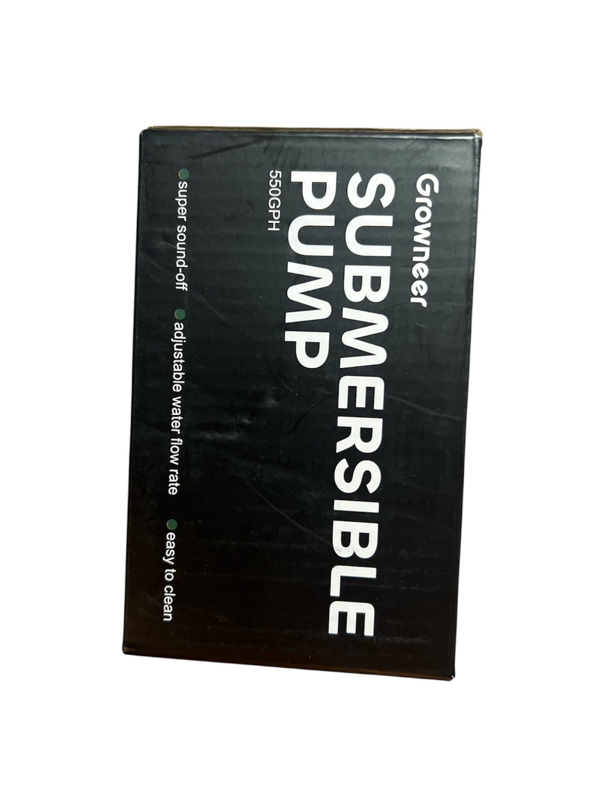 GROWNEER 550GPH Submersible Pump 30W Ultra Quiet - Black GROWNEER 550GPH Submersible Pump 30W Ultra Quiet - Black