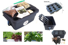 HYDROPONIC GROW KIT SYSTEM KRATKY METHOD INDOOR/OUTDOOR HYDRO GROW BOX picture