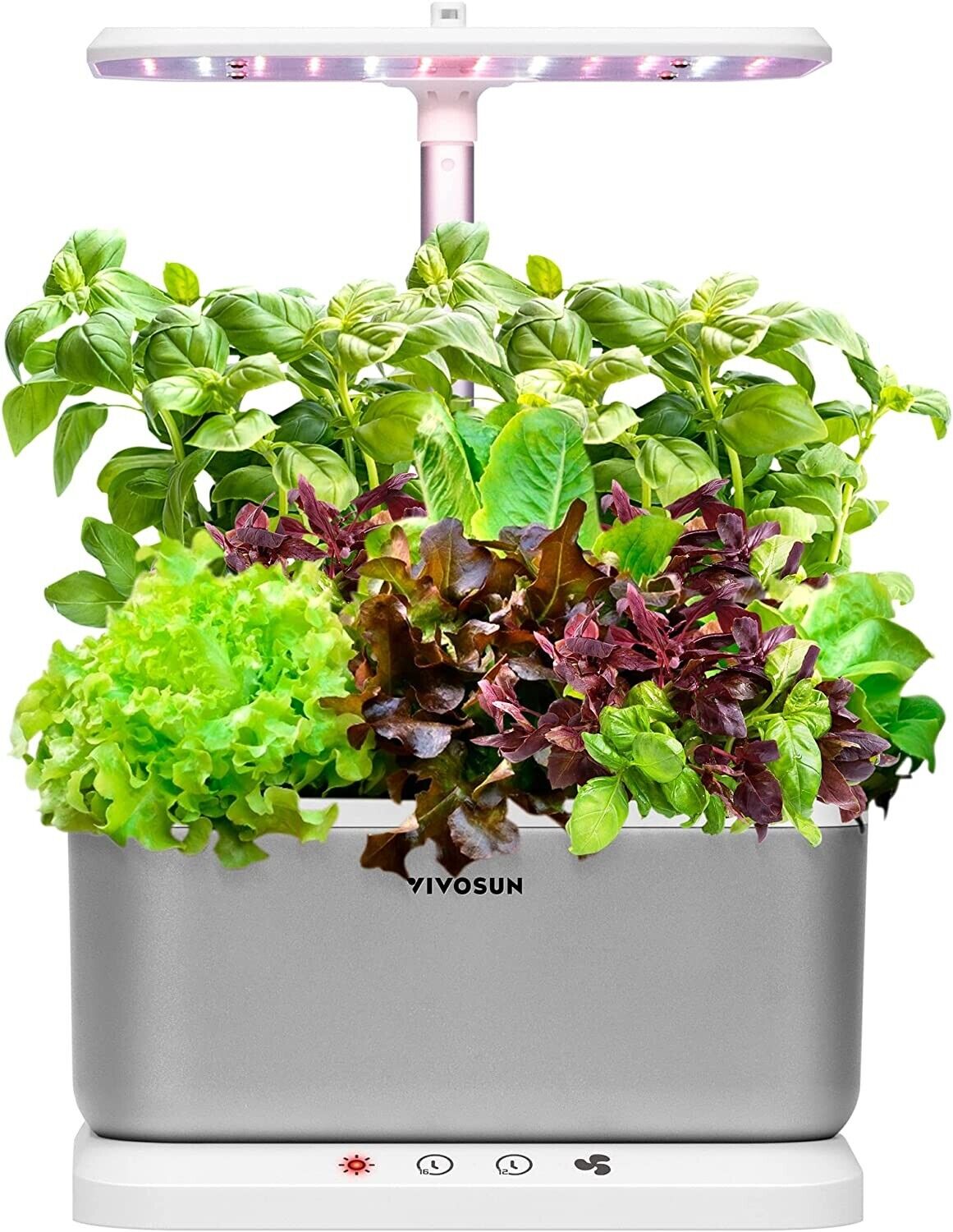 Vivosun Home Garden System 6 Pod Full-Spectrum LED Grow Light