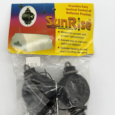 Hydrofarm SunRise Reflector Hanging System 22lb Capacity Adjustable Hangers picture