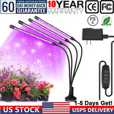 4 Heads LED Grow Light Plant Growing Lamp Lights For Indoor Plants Hydroponics picture