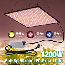 Grow Light 1200W Full Spectrum LED for Indoor Plant Growth 4x4 ft Coverage Area picture