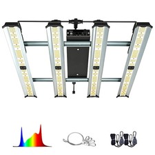 Commercial Grade 4000W LED Spider Grow Light Full Spectrum for Hydroponics 4x4ft picture