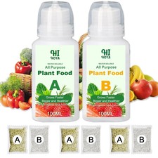 Hydroponics Nutrients (800Ml Total), Plant Food a & B for Hydroponic Growing Sys picture