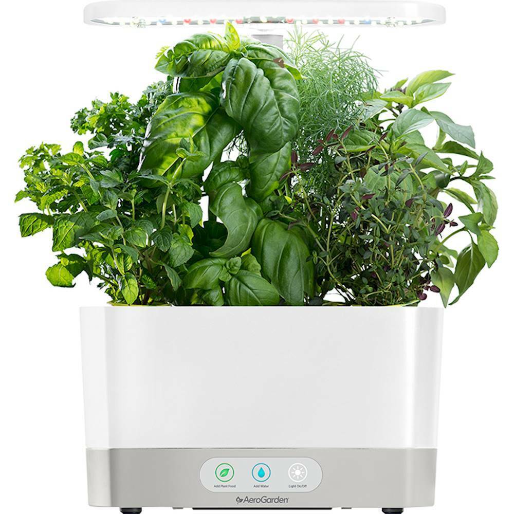 AeroGarden - Harvest - Indoor Garden - Easy Setup - 6 Gourmet Herb pods inclu...