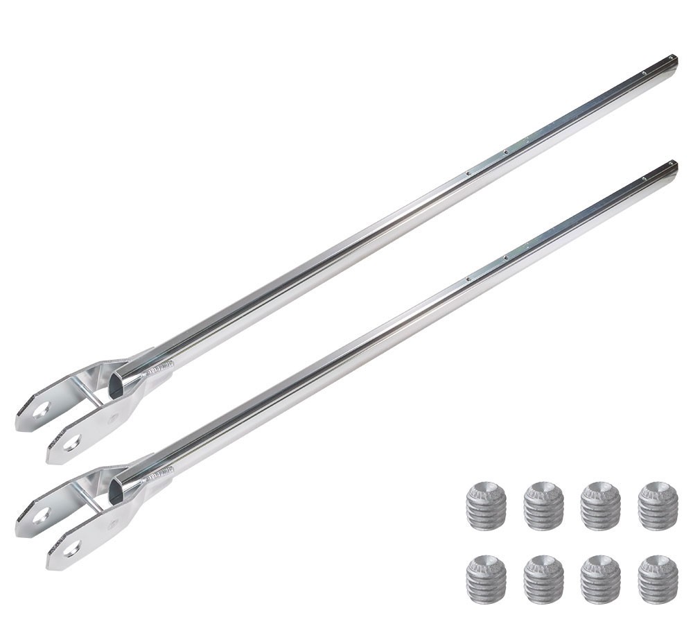 2 Pack 4-Spring Aluminum Lower Arm for Dump Truck Tarp Systems 78