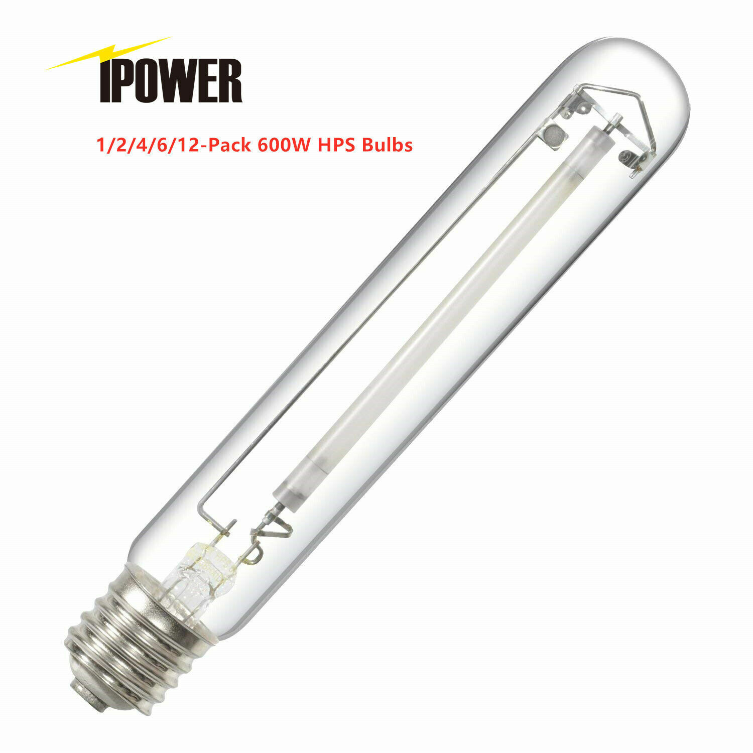 600 Watt High Pressure Sodium HPS Super Grow Light Bulb Lamp 1/2/4/6/12-PACK