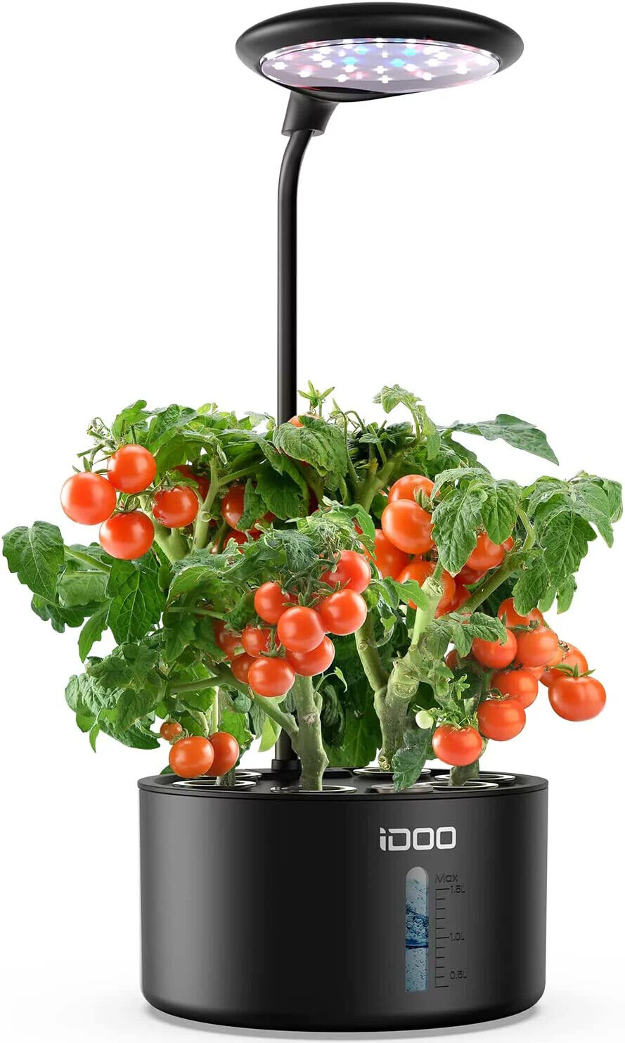 iDOO Hydroponics Growing System Indoor Garden,6 Pods,Adjustable LED