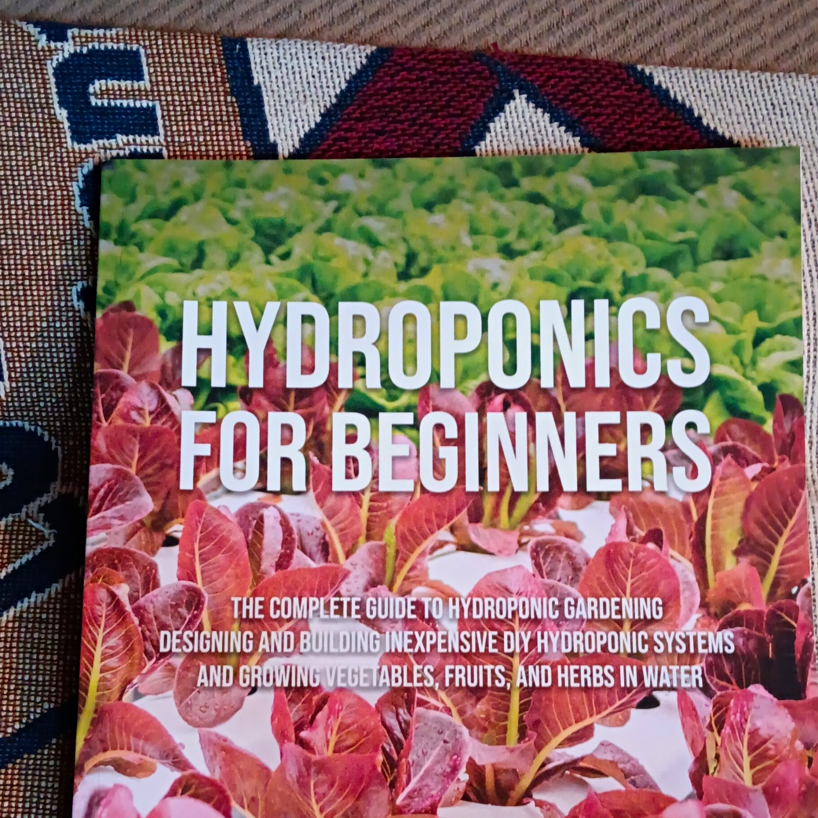 Hydroponics for Beginners Paperback Nonfiction Guide to Hydroponic Gardening