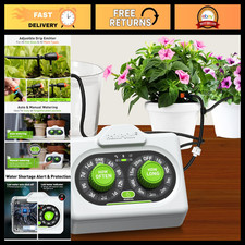 Automatic Plant Waterer - Indoor/Outdoor Drip Irrigation System, Adjustable Outp picture