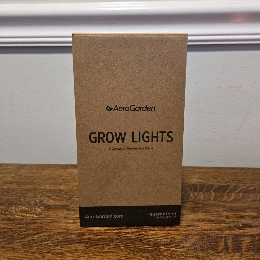 AeroGarden CFL Grow Light Bulbs 26W 120V 1560 lm White 2-Pack MPN 100340