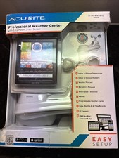 AcuRite Professional Weather Center w/ Easy Mount 5-in-1 Wireless Sensor  - NEW picture