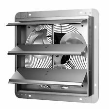 iPower 14-inch Shutter Exhaust Fan Aluminum High Speed 1650RPM 1000CFM for Sheds picture