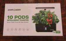Ahopegarden 10 Pods Indoor Garden Intelligent Planter Hydroponics Growing System picture