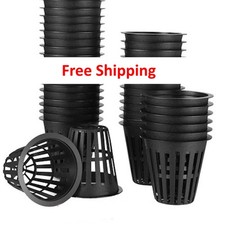 2 in net pots.  Comes in sets of 5-10-20 or 100.  $ 8.85 -$ 18.95  picture