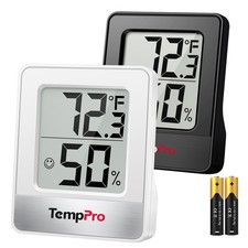 TempPro TP49 Indoor Hygrometer LCD Digital Temperature Humidity For Room Monitor picture