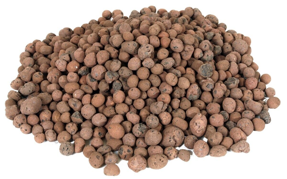Hydro Clay Pebbles Hydroponic Grow Media Expanded Clay 1, 2, 4, or 10 lbs