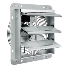 VEVOR Shutter Exhaust Fan Shop Exhaust Fan 10'' Wall Mounted Aluminum 820 CFM picture