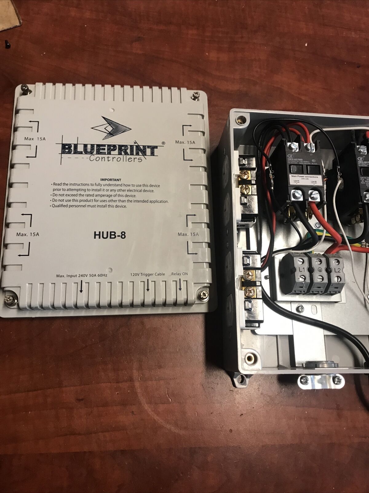 HID HUB 8 Site, HUB-8A Ballast Controller - Blueprint Controllers  NIB - Tested