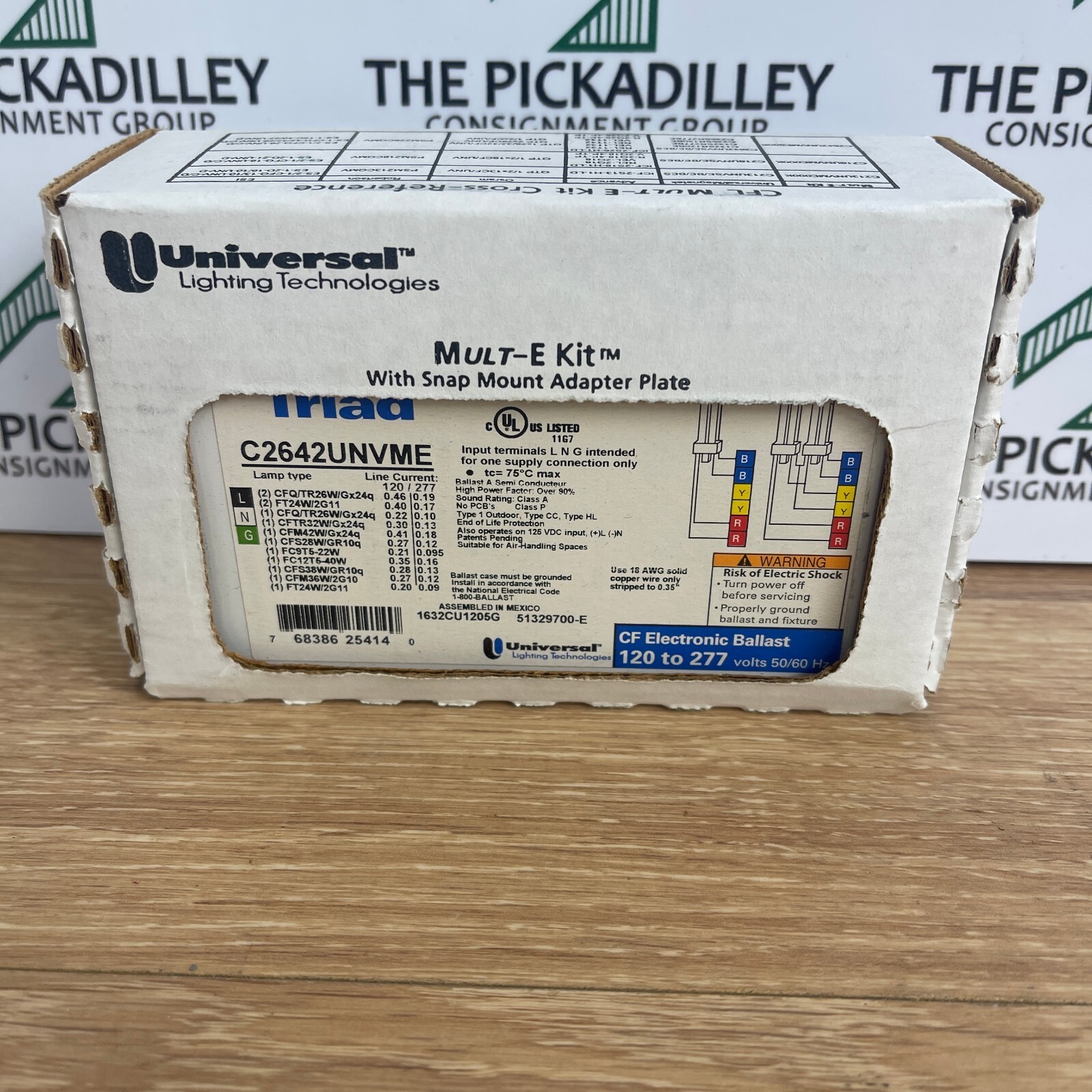 Universal Lighting Technologies Mult-E-Kit CFL Electronic Ballast Kit Universal Lighting Technologies Mult-E-Kit CFL Electronic Ballast Kit