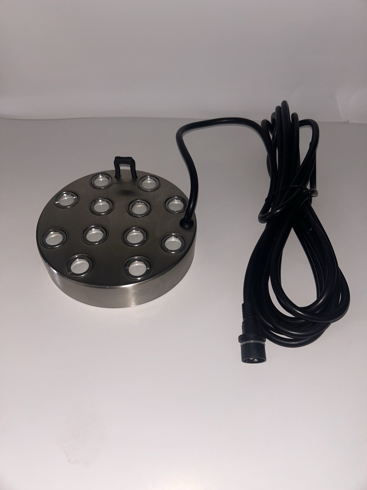 House of Hydro 12 Disc Ultrasonic Mist Maker Fogger Silver Stainless Steel House of Hydro 12 Disc Ultrasonic Mist Maker Fogger Silver Stainless Steel