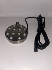 House of Hydro 12 Disc Ultrasonic Mist Maker Fogger Silver Stainless Steel picture