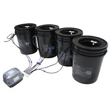 Hydroponics Growing System Recirculating Drip Garden System w/5-Gallon 4 Buckets picture